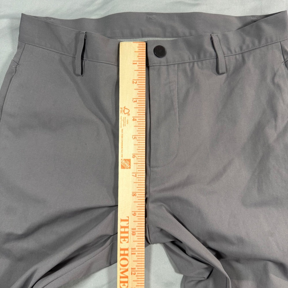 Ministry of Supply Aviator Pants Chino Dress Standard Fit Men's 30 Gray Stretch - Picture 6 of 8